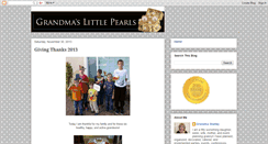 Desktop Screenshot of grandmaslittlepearls.com